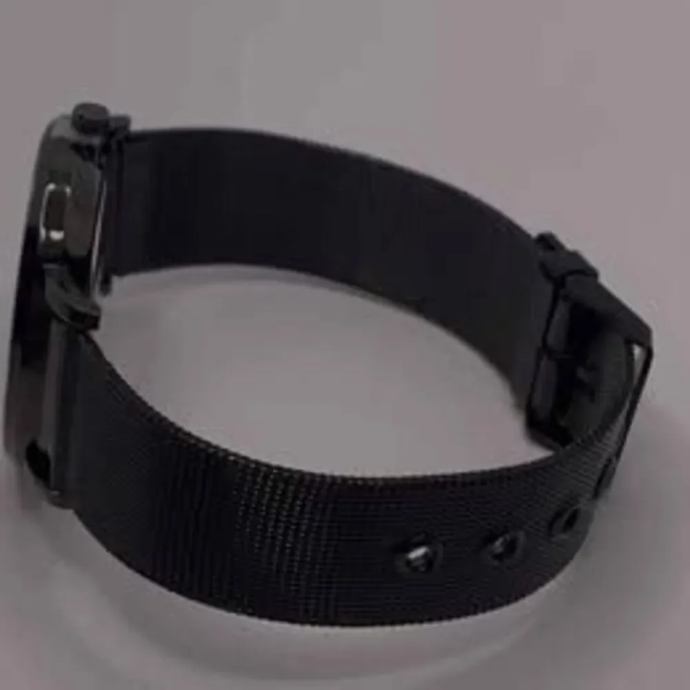 South Lane Black Mesh Analog Dial Quartz Genuine Watch - New